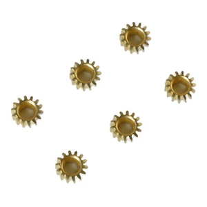6Pcs Guitar Gear Metal Hex Hole Guitar String Tuning Peg Tuner Machine Head Gear - Picture 1 of 12