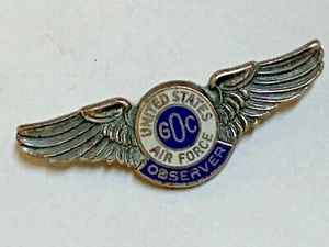 SILVER WINGS US AIR FORCE OBSERVER - Picture 1 of 2