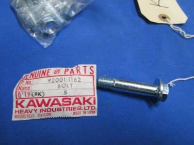Nuevo de Lote Antiguo Kawasaki Cyinder Head Bolt, Big Honr, KX400, Bison F8 Más # 92001-1182 K100 Foto 1 de 4