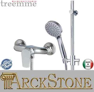 Rubinetterie Treemme ZIP Miscelatore Monocomando Doccia Esterno Con Saliscendi - Picture 1 of 2