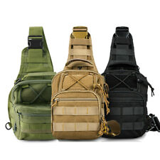 Tactical Compact EDC Sling Bag - Concealed Carry Shoulder Bag for Travel Hiking