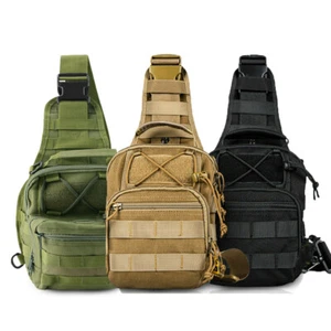 Bolso táctico compacto EDC - Bolso de hombro oculto para viajar senderismo - Imagen 1 de 14