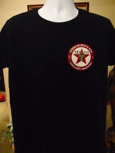 Texaco Steve Mymko & Son Lake Audy Manitoba Ladies T-Shirt L - Foto 1 di 4
