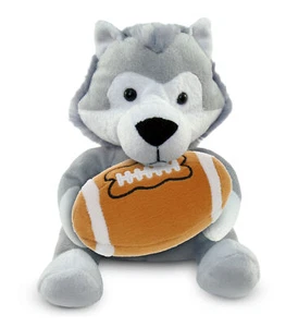 PLUSH FOOTBALL - 6" PLUSH - WOLF - Picture 1 of 5