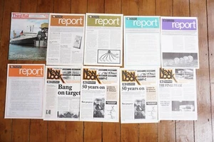 1960-80s British Railways Magazine Southern Region Railway Magazine Reports x10 - Picture 1 of 10