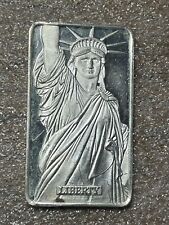 Vintage MTB (MA) Statue Of Liberty- 1 Troy Ounce .999 Fine Silver Bar # 31619