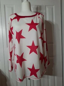 Top para mujer BiBi - Pink Star Pull Over - talla mediana - Imagen 1 de 6