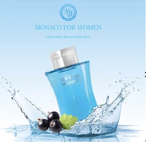 New Brand Monaco 3.3 oz / 100 ml Eau De Parfum, 4.3 oz Body Lotion Set - Picture 1 of 3