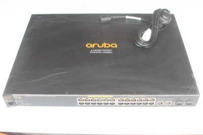 HPE / ARUBA  .. SWITCH 24 PORTS 10/100Mbps & POE+   ..Ref : 2530-24 / J9779A - Immagine 1 di 4