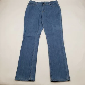 LL Bean Bootcut Jeans Womens Size 12 MT Medium Wash Blue Denim (33x32) - Picture 1 of 9
