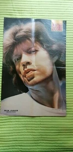 Rolling Stones -Mick Jagger - Poster - Musik Szene - aus den 80iger - Rare - Bild 1 von 1