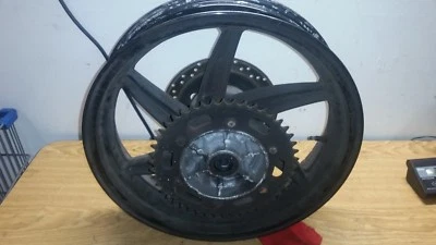Used Factory OEM Wheel Rear Rim Rotor 2008 Hyosung United Motors GT 250R V2S - Image 1 of 3