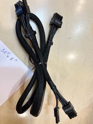EVGA SuperNOVA  8 PIN TO 8+8 PCI Express  graphic card Power Cable , Original  - Image 1 of 2