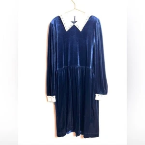 Reiss Riley Diamante Velour dress 11/12 - Picture 1 of 10