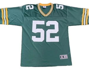 Green Bay Packers NFL Football Starter Jersey #52 Frank Winters Mens 48 Vintage - Picture 1 of 5