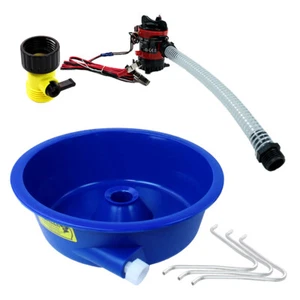 Kit concentratore ciotola blu con clip batteria pompa istruzioni prospettiva oro - Foto 1 di 4