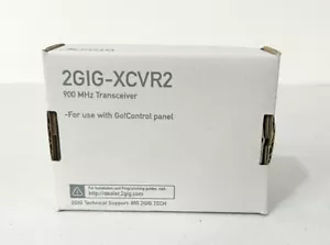 2GIG Technologies 900 MHZ Tranceiver - 2GIG-XCVR2-345 / Nuovo - Foto 1 di 4