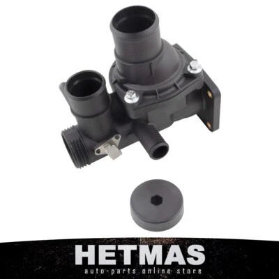 Thermostat W/ Housing For 2000-2002 Jaguar S-Type Lincoln LS Ford Thunderbird - Image 1 of 4