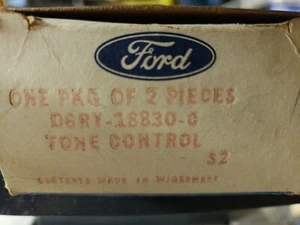 Ford 2pcs D6ry-18830-c Tone Control S2 - Picture 1 of 5