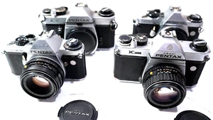 EXC+++ Lot Stock Asahi Pentax K1000 KX ME Super Pentax SMC 50mm/1.4 f/2 - Afbeelding 1 van 13