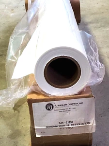 Drybooth White Self-Adhesive Reverse Wound Protective Film 36" x 300' Ft Roll - Picture 1 of 5