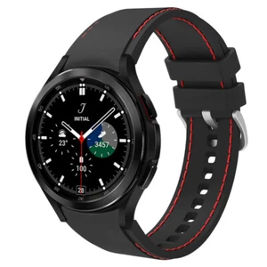 Dual Silikon Armband für Samsung Galaxy Watch 7 6 5 4 Classic u. Pro 40mm - 47mm - Bild 1 von 28
