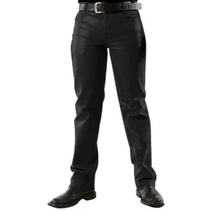 Men Leather Pant, Real Soft Leather Trouser 501 Style 5 pockets biker motorcycle - Bild 1 von 5