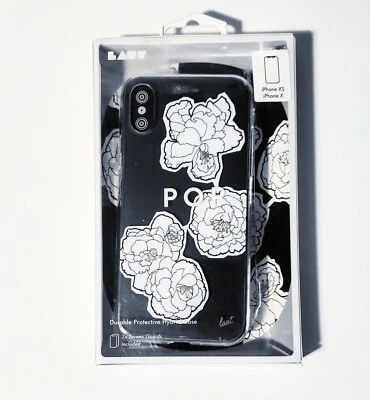 LAUT - POP Funda Mono Flores para iPhone X Flores Patrón Floral con Antiarañazos Foto 1 de 4