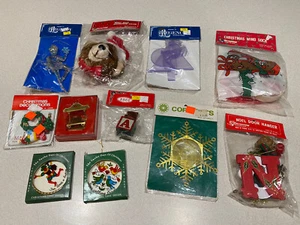 Christmas Decorations and/or Ornaments ~ Lot of 11 ~ Vintage - Picture 1 of 5