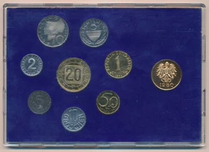 AUSTRIA proof coin set YEAR 1980 - Picture 1 of 7