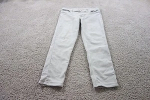 Pantalone Faherty Uomo 38 Beige Chino Dritto Elasticizzato Terry 5 Tasche Cotone - Foto 1 di 8