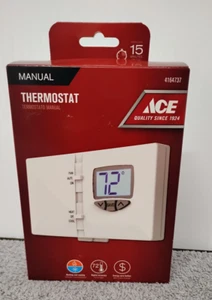 Termostato Manual Ace 4164737 Calefacción Refrigeración 24 Voltios No Programable. (03) - Imagen 1 de 6