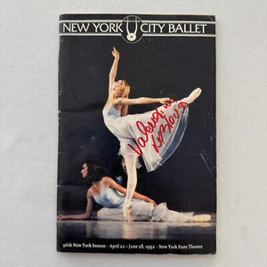 New York City Balletttänzerin Besetzung signiert Programm Valentina Kozlova Robert Lafosse - Bild 1 von 18
