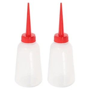 2 Pcs Oil Can Icing Bottles for Cookie Decorating Embroidery Machine - Afbeelding 1 van 12