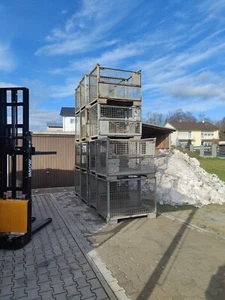 Gitterbox Gitterboxen Gebraucht Db Gitterbox Industrieboxen - Bild 1 von 3