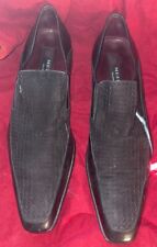 Mezlan Platinum STEPHANO Custom Loafers Black 13 Dress Shoes Spain