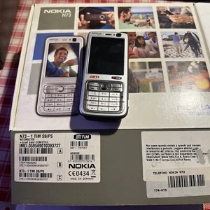 Telefono Cellulare Nokia N73 Umts con Scatolo cavi manuale auricolare software - Foto 1 di 10