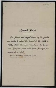 BEGRÄBNISSE / BESTATTUNGSBESCHEID Bildunterschrift Titel gefolgt von einem Textabsatz 1862 - Bild 1 von 1