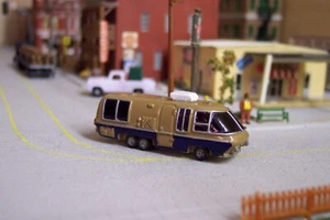 Spur N 70er Jahre Sequoia Motor Home fertig Spur N Modelleisenbahn Detail 1:160 t/bl - Bild 1 von 3