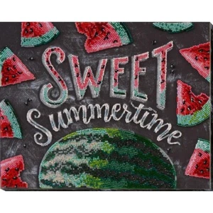 Kit ricamo perline dolce estate cuciture perline fai da te Abris Art - Foto 1 di 5