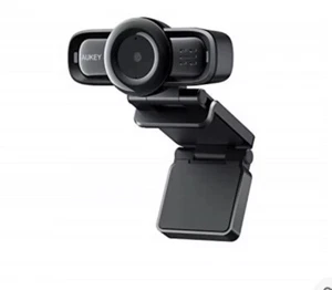 AUKEY 1080p Webcam Auto Focus Dual Noise Reducing Microphone - USB PC-LM3 SEALED - Picture 1 of 2