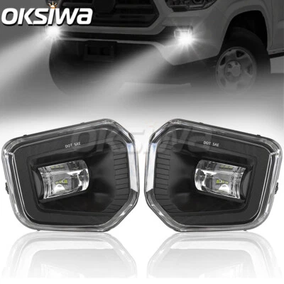 Светодиодные противотуманные фары для переднего бампера 2016-2021 2022 2023 Toyota Tacoma SR5 - Изображение 1 из 4
