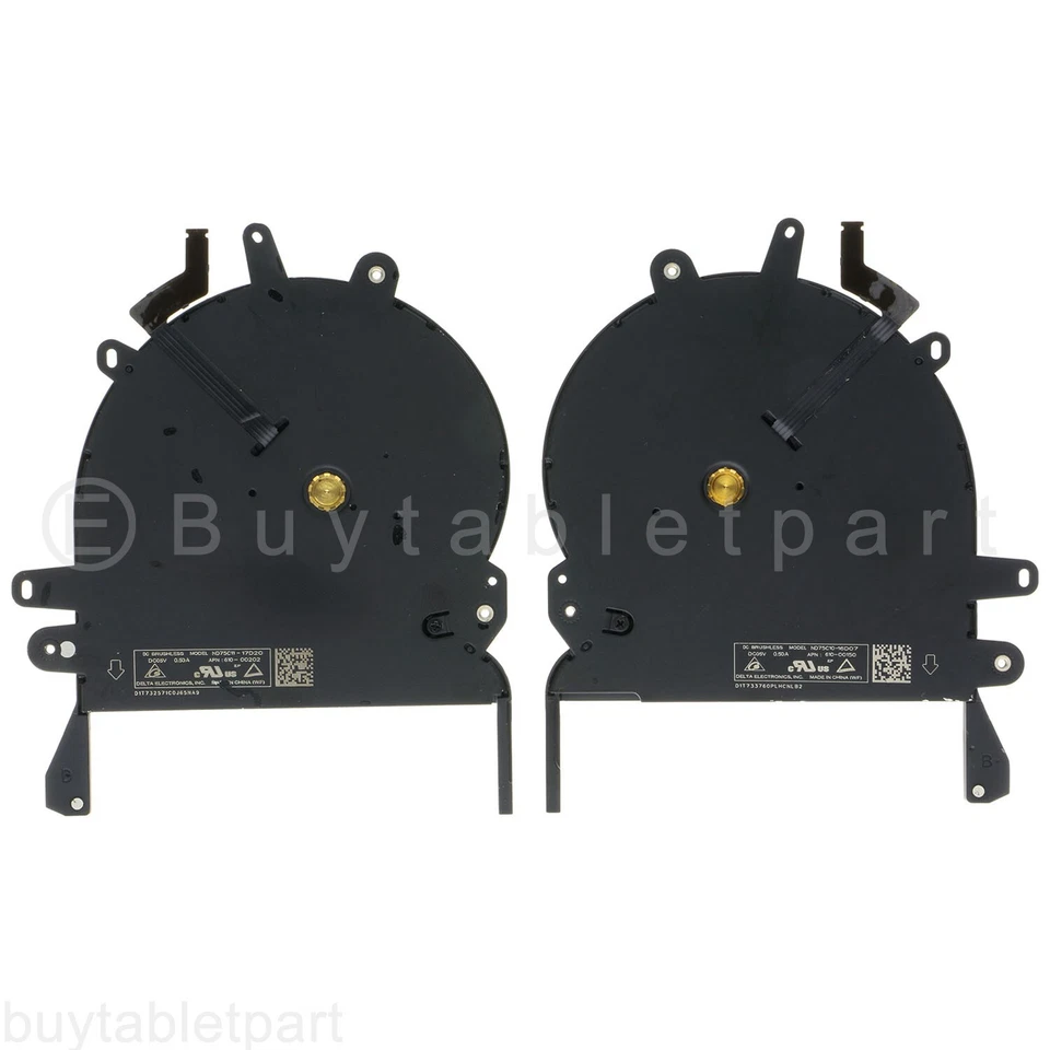 NEW CPU & GPU Cooling Fan For MacBook Pro 15" A1707 2016 2017 A1990 2018 2019 - Image 1 of 4