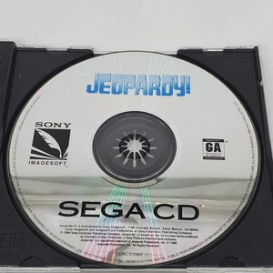 CD Jeopardy Sega Auténtico Probado y Funcionando Buen Estado Envío Rápido  - Imagen 1 de 2