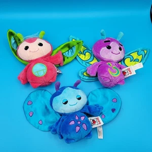 GANZ Webkinz Lot Of 3 First Edition Zum Zlock Zoza Zype Plush Animals NO CODES - Picture 1 of 5