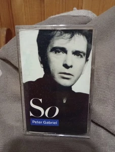 Peter Gabriel So Cassette Tape w/ In Your Eyes & Sledgehammer - Picture 1 of 6