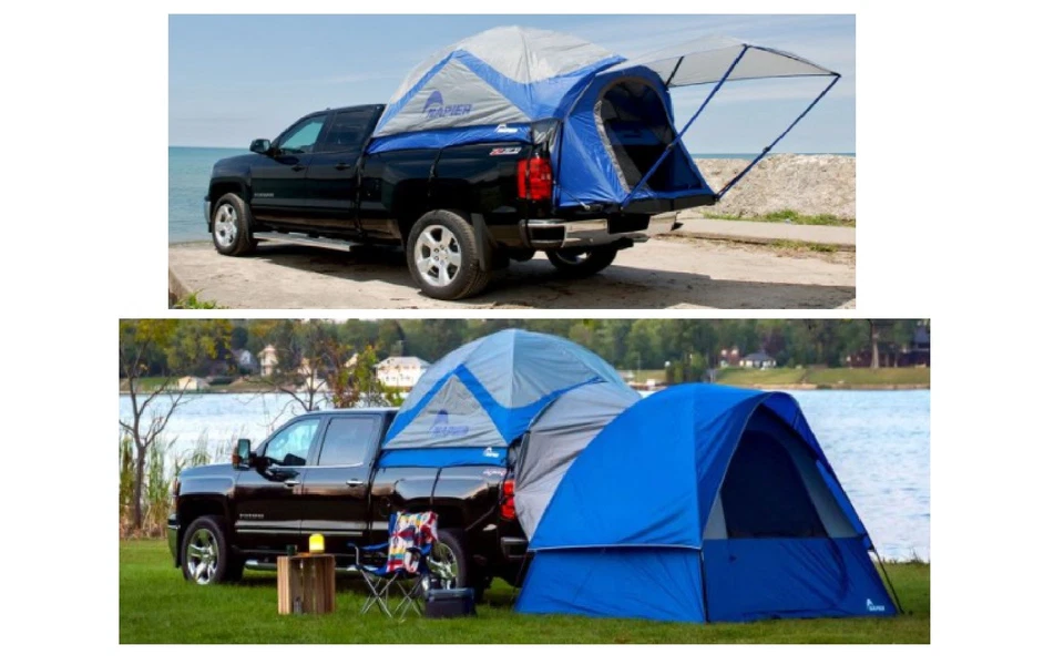 Napier Replacement Poles & Blue / Grey Sportz Link Attachment Tent Polyethylene Foto 1 de 4