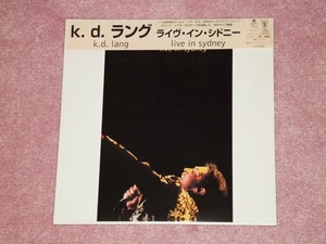 K. D. LANG Live In Sydney - RARE 1997 JAPAN PROMO LASERDISC + OBI (WPLR-69) KD - Picture 1 of 2