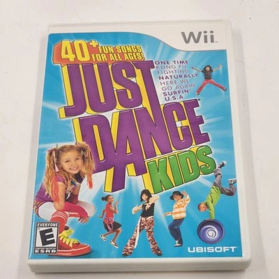 Wii 40+ Fun Songs Just Dance Kids Ubisoft Video Game Disc Nintendo 2010 Complete - Image 1 of 4