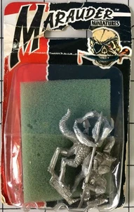 Marauder Miniatures MM71 Doom Drake Vintage OOP On Card 1988 Metal Fantasy Figur - Picture 1 of 4